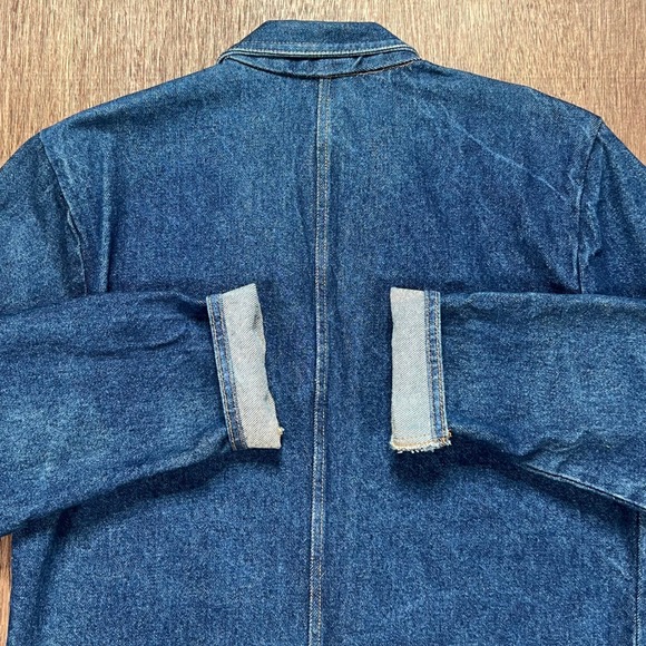 Vivaldi Jeanswear Vintage Denim Blazer Jacket Medium Wash Made in USA Small - Picture 12 of 12